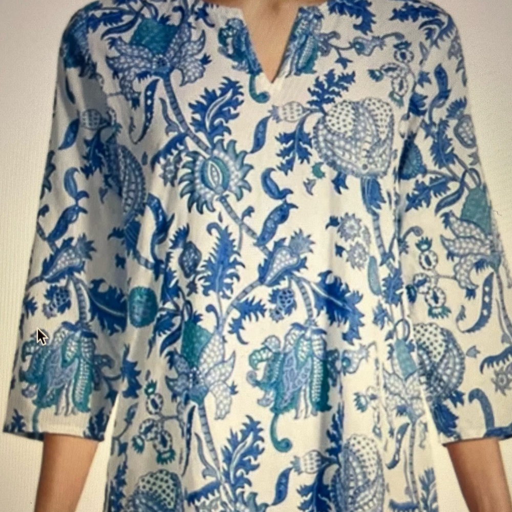 HP🎉  Roberta Roller Rabbit Amanda Kurta Tunic. XS